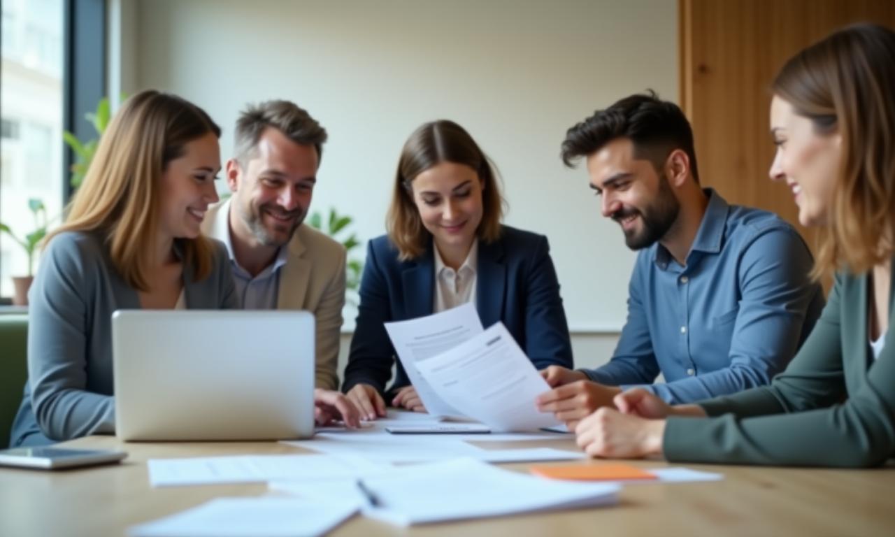 Geschäftstreffen mit strategischer Planung bei NOURISH HEALTH & WELLNESS LTD
